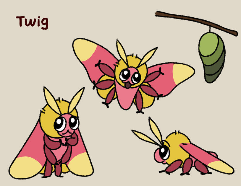 Character Design, Twig, for "Twig's Big Day"