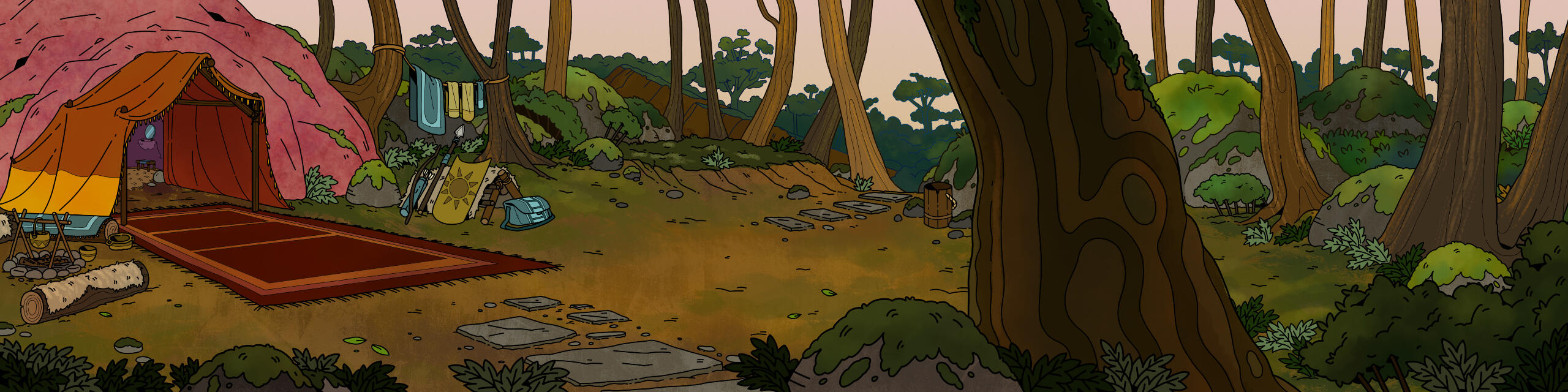 Mt. Pelion - Painted BG