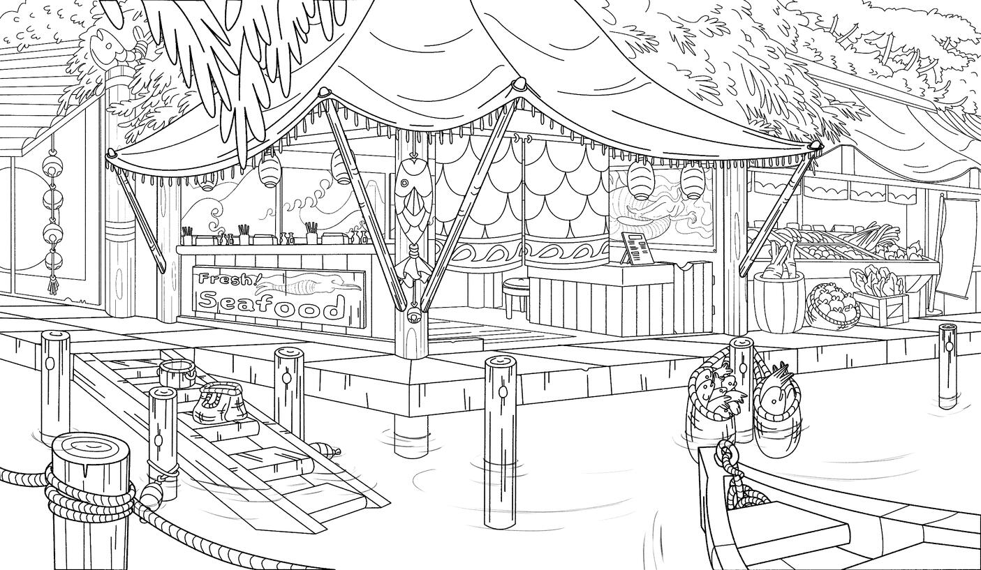 Fish Market - Clean Layout