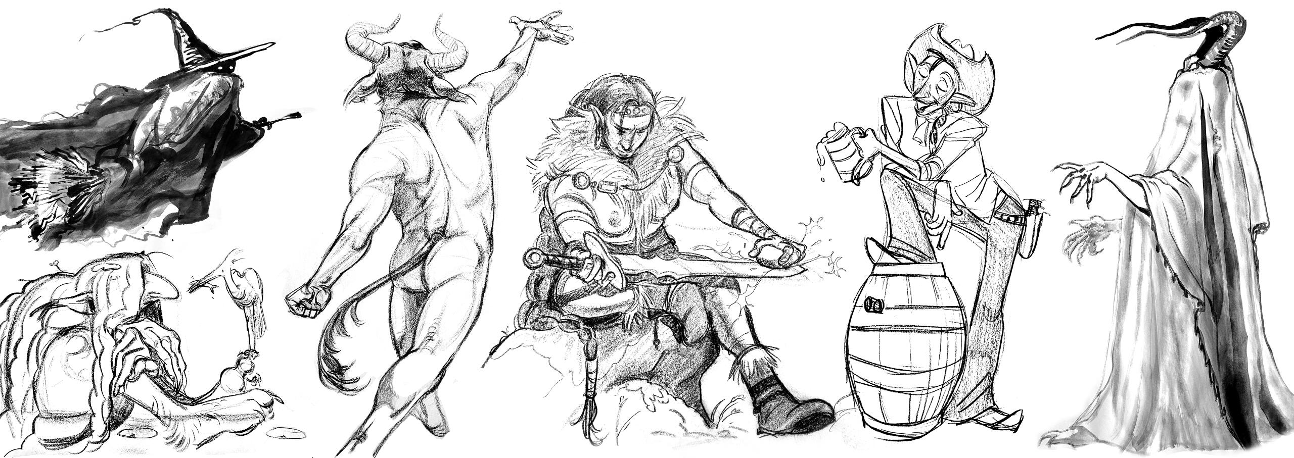 Character Life Drawing